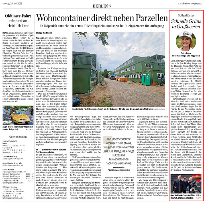 BKMC 2025 in der Berliner Morgenpost