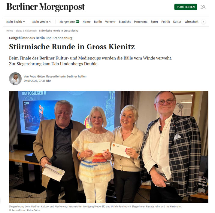 BKMC Artikel Berliner Morgenpost 29. September 2025